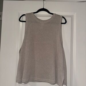 H&M Women's Sleeveless Tank Top - Light Gray